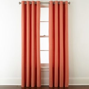JCPENNY verona twill grommet 2 panels 50 x 108